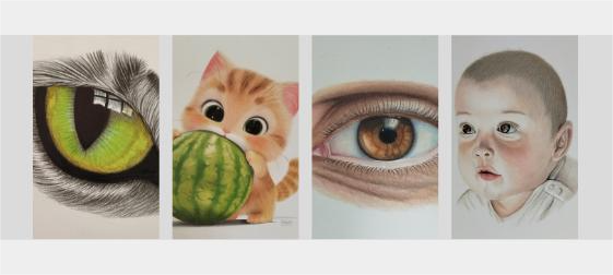 Fairy Touch Colour Pencil Art